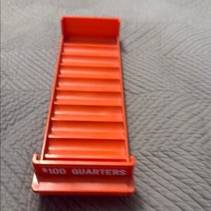 Vintage Bank Coin Trays 100$ Quarters Roll Holder